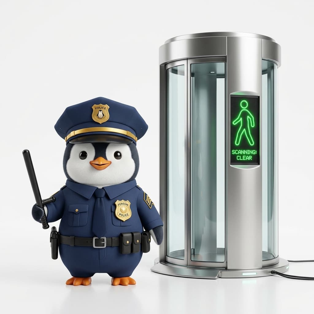 Peltown Security Guard Penguin